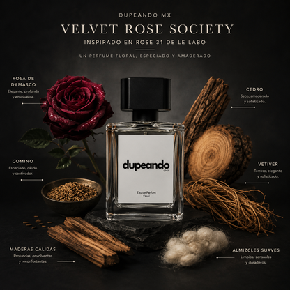 Velvet Rose Society (INSPIRADO EN ROSE 31)