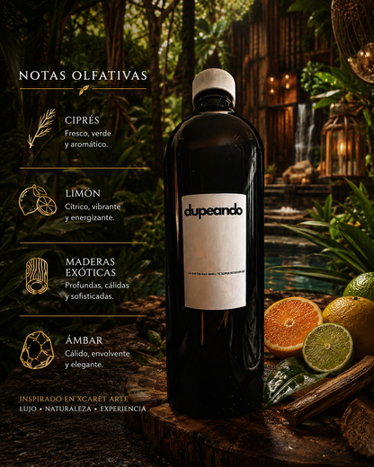 ÁMBAR SELVA NOIR (Inspirado en Hotel Xcaret Arte)